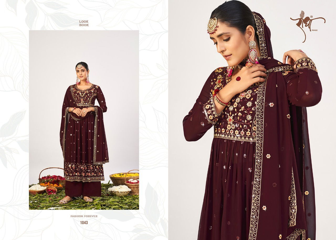 Nayra Vol1 Georgette Designer Sharara with Dupatta Suit Catalog